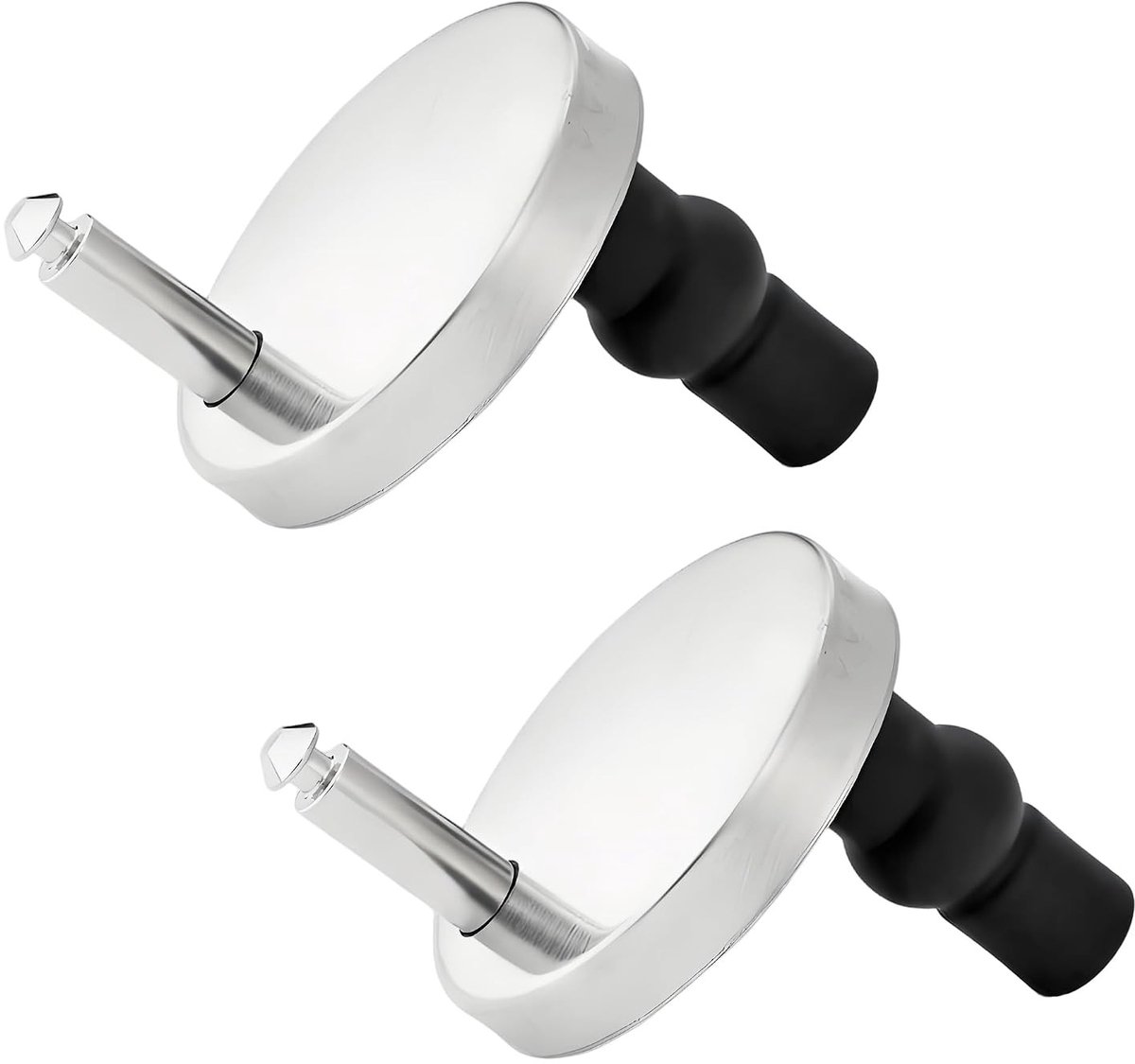 Toiletzitting Bevestiging met Schroeven - 2 Stuks Toiletdeksel Hinge, Onderdeel voor Toiletzitting, Vervangingsonderdelen en Accessoires