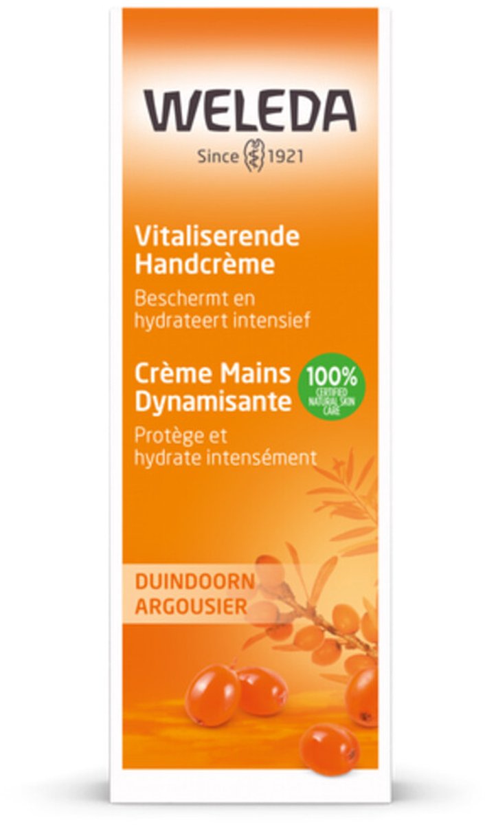 WELEDA - Duindoorn Vitaliserende Handcrème - 2 x 50 ml - Voordeelverpakking
