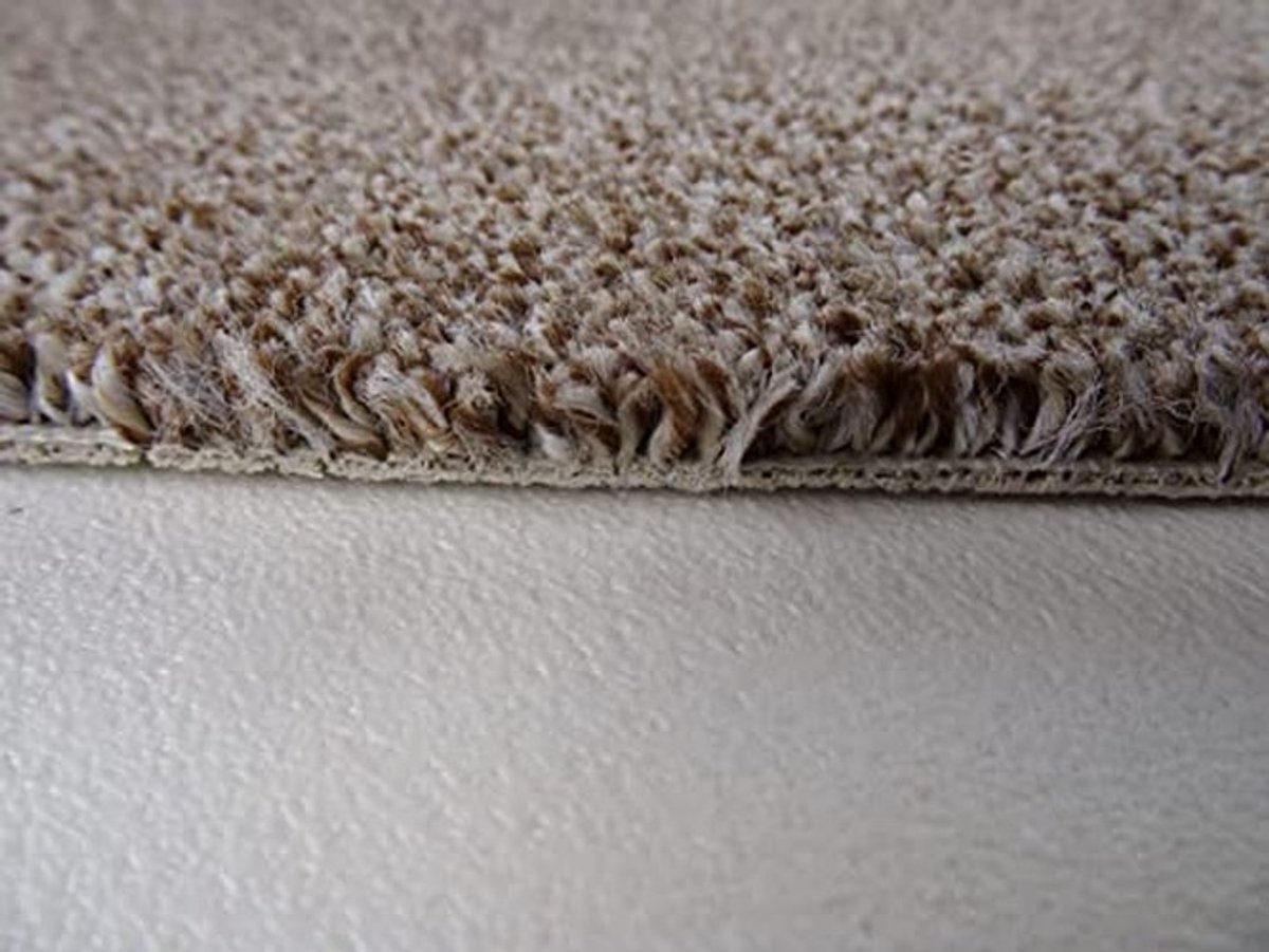 Velours Tapijt Amalfi - Gemêleerd - Beige - 2m x 1,5m