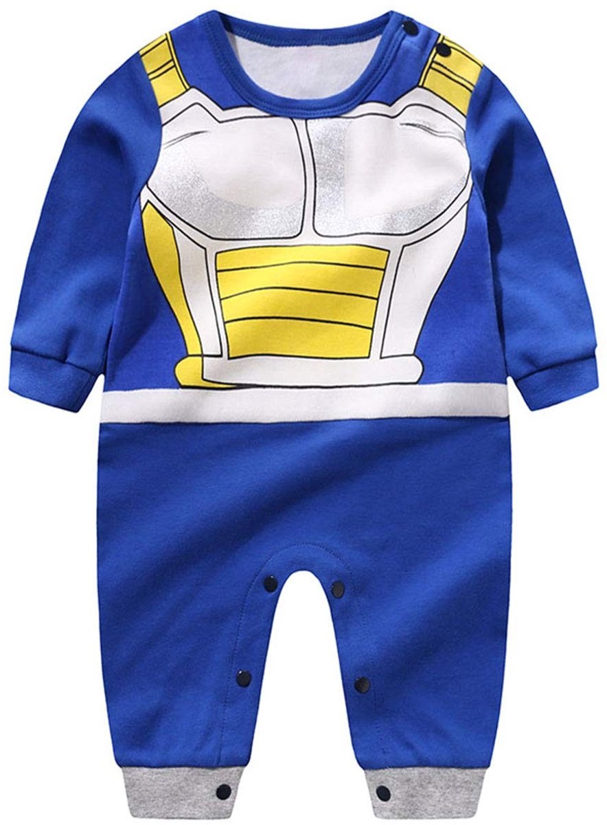 Baby Romper met Lange Mouwen - 100% Katoen - Voor 0-18 Maanden