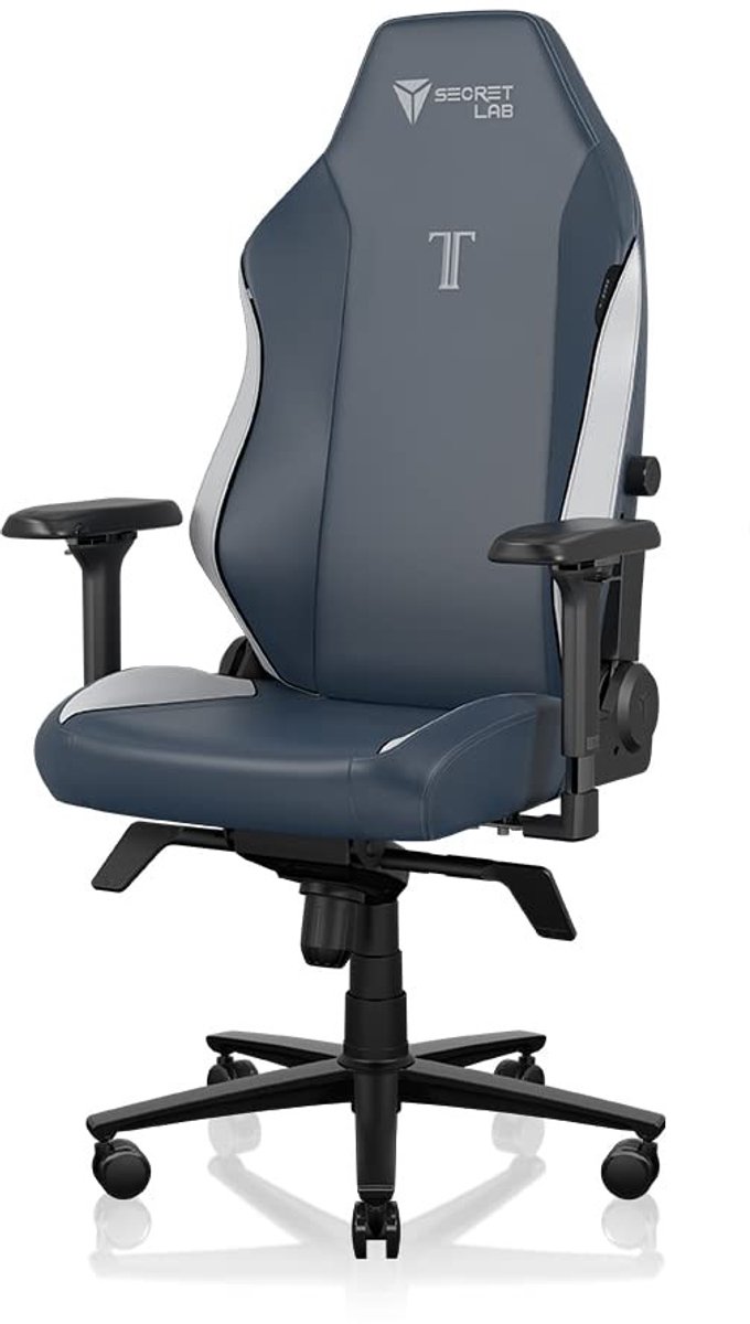 Ergonomische Gaming Stoel - Leerlook, Blauw