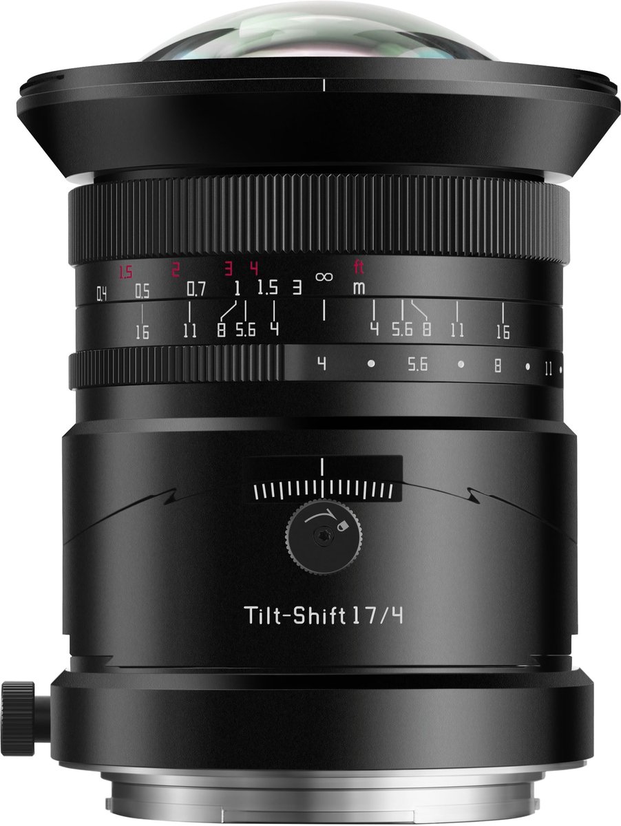 17mm F4 Tilt-Shift Lens voor Fujifilm - Ultra-Wide Hoek