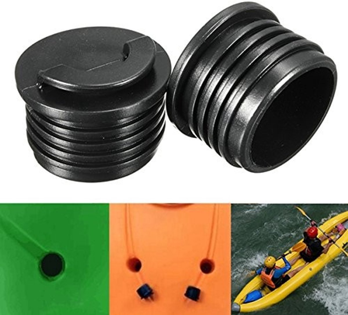 Scupper Stopper Drain Plug 35mm - Voor Kayak en Canoe
