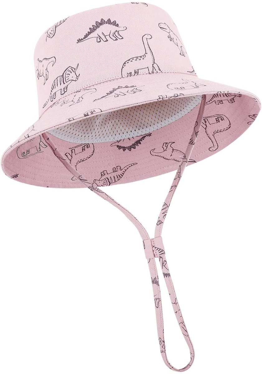 Baby Zomermuts - UV Bescherming - Roze
