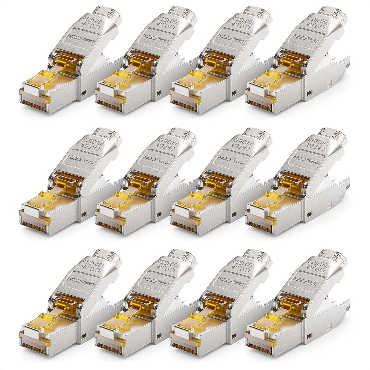 RJ45 Netwerkplug 6a - Tool-free Montage - 10 Gbit/s