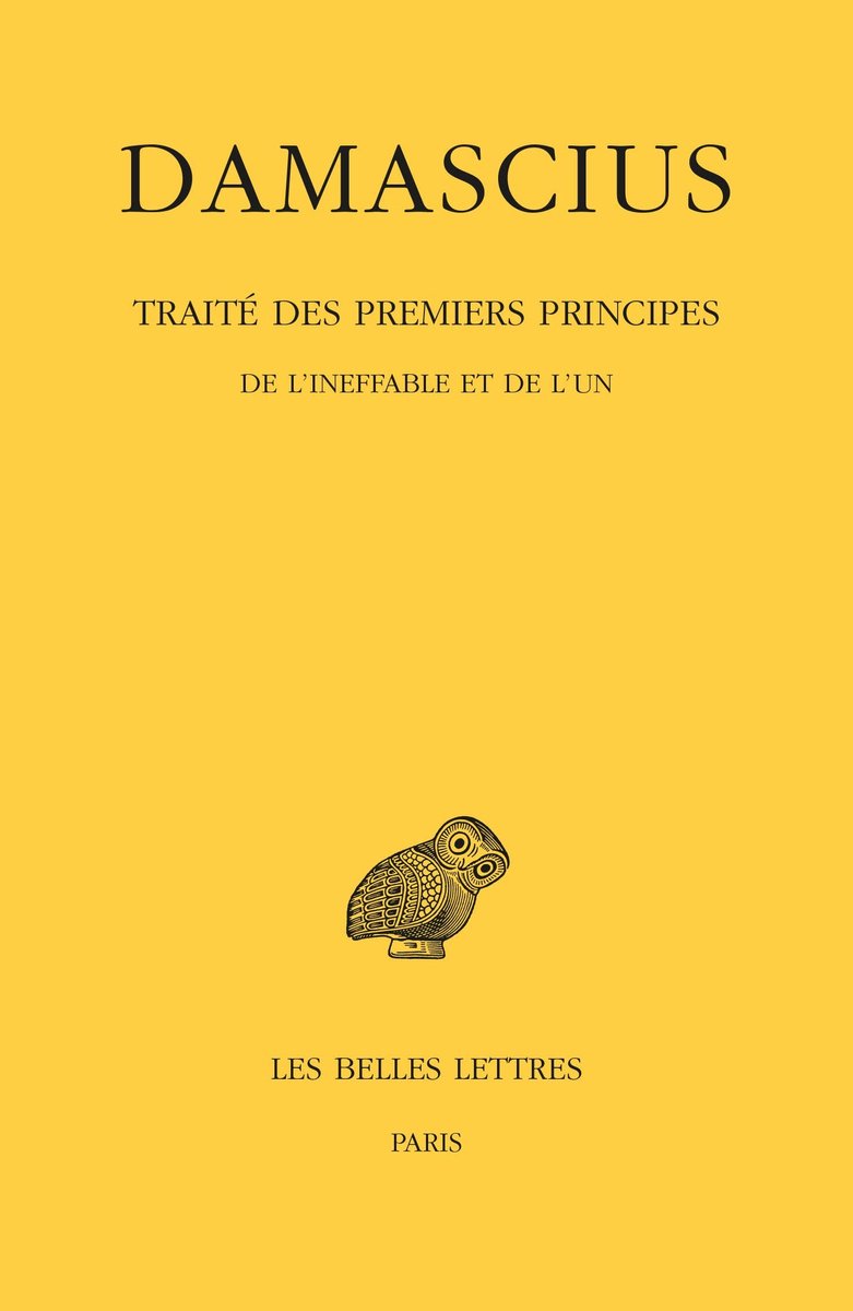 Boek over de eerste principes - De ineffable en de eenheid