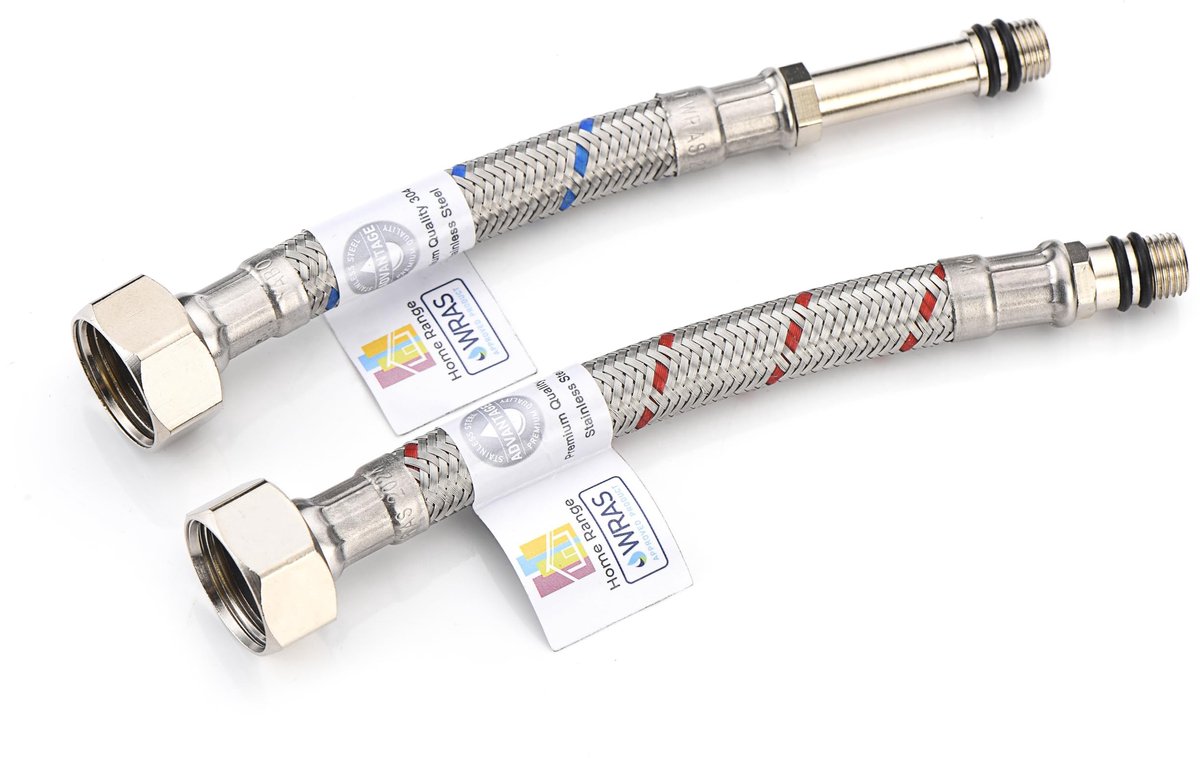 Flexibele Faucet Slangen - met M10 x 1/2 aansluiting