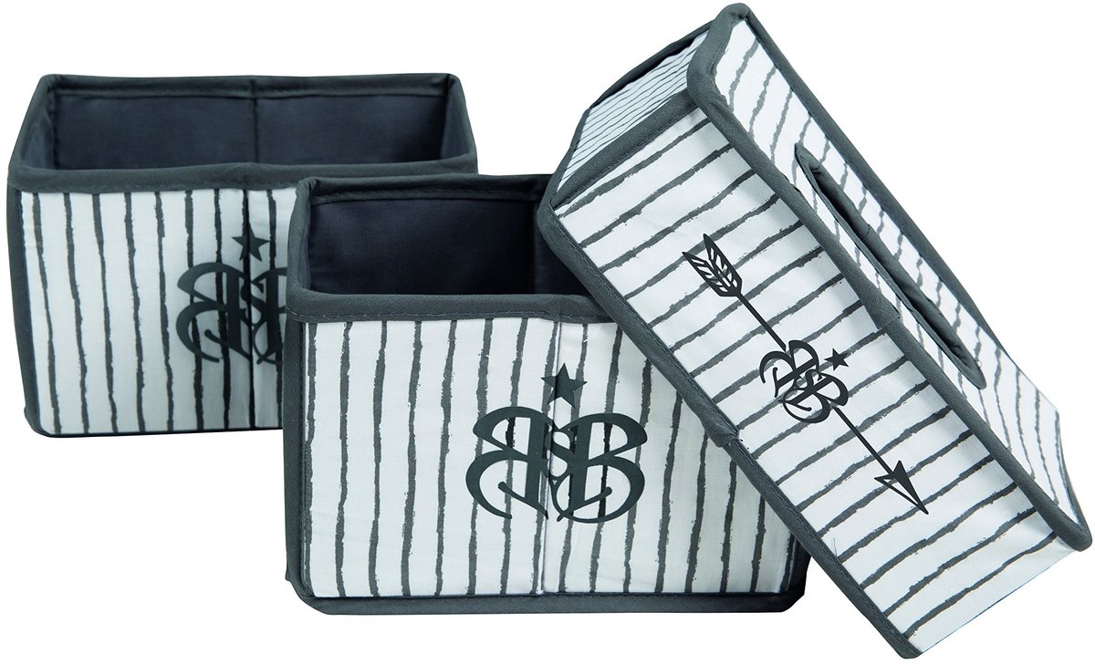 Solidchoice - Set van 3 Verzorgingsorganizers voor Babyspullen