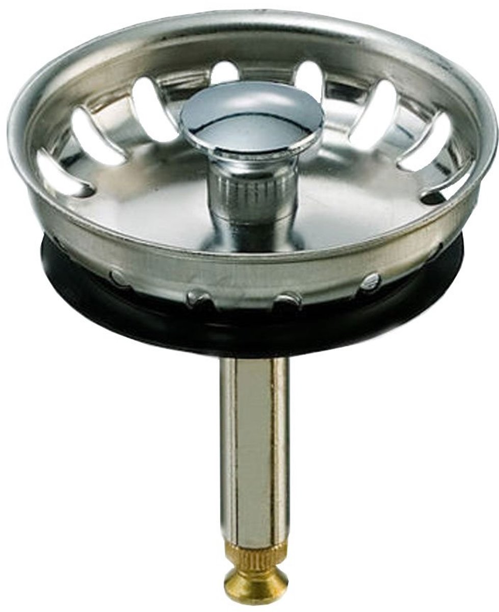 Solidchoice - Afvoerkorf voor Gootstenen met 1.5 Inch Excentrische Bediening