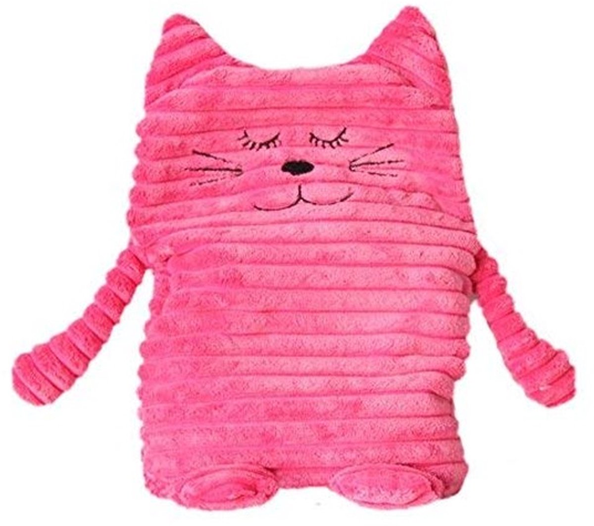 Solidchoice - Warmtedier Kat Warmtekussen 17x26cm Roze