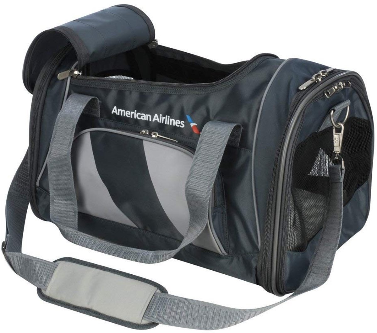 Solidchoice - Duffle Dierenvervoer Tas in Charcoal