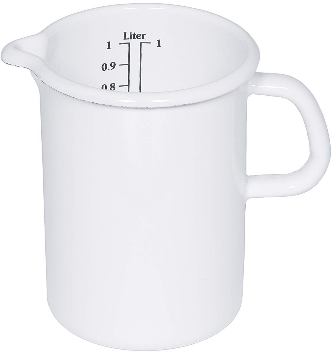 Solidchoice - Enamel Maatbeker 0,5 L met Snabel Pouring Spout