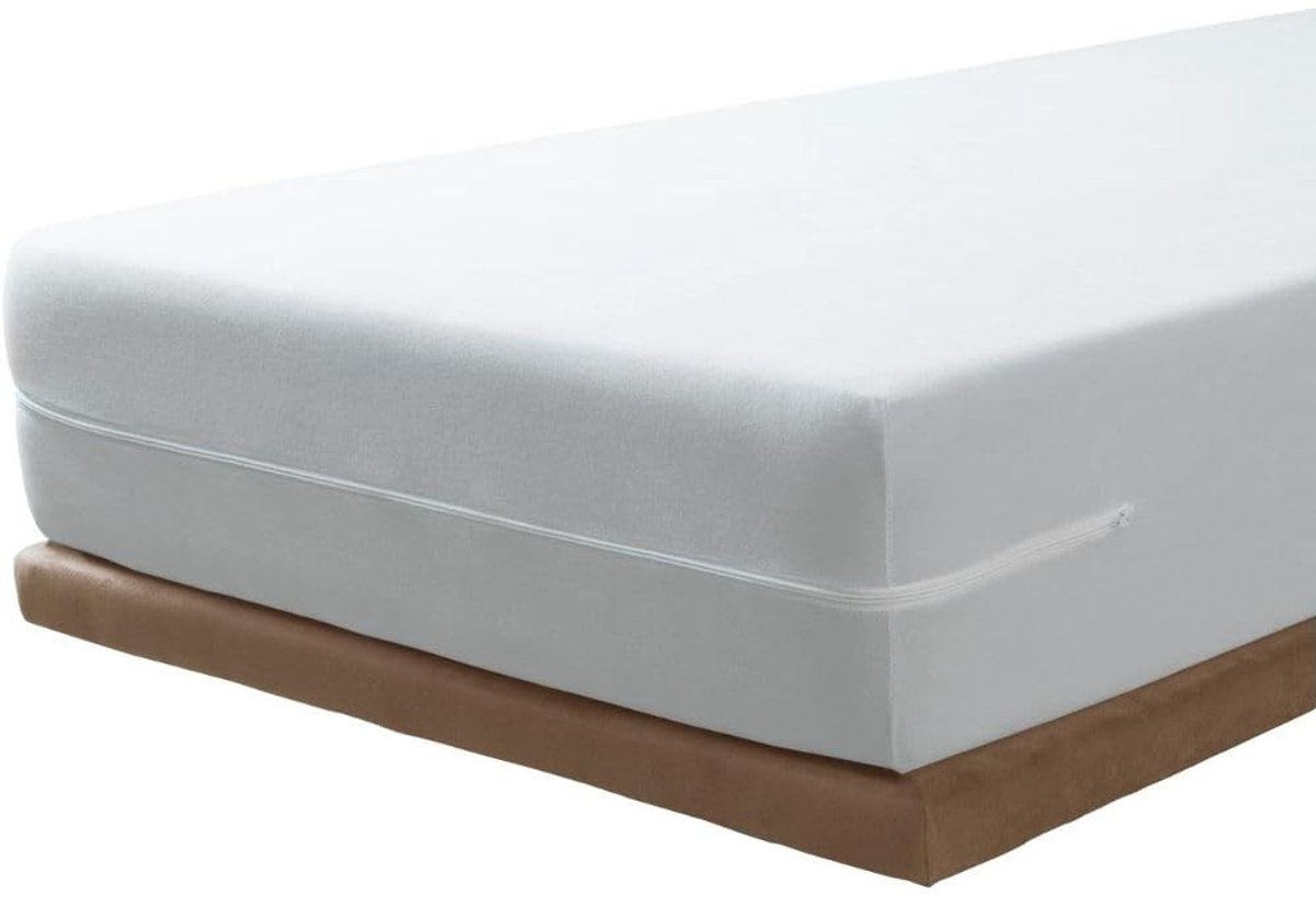 Solidchoice - Matrasbeschermer 160x190/200 cm Microfiber met Rits