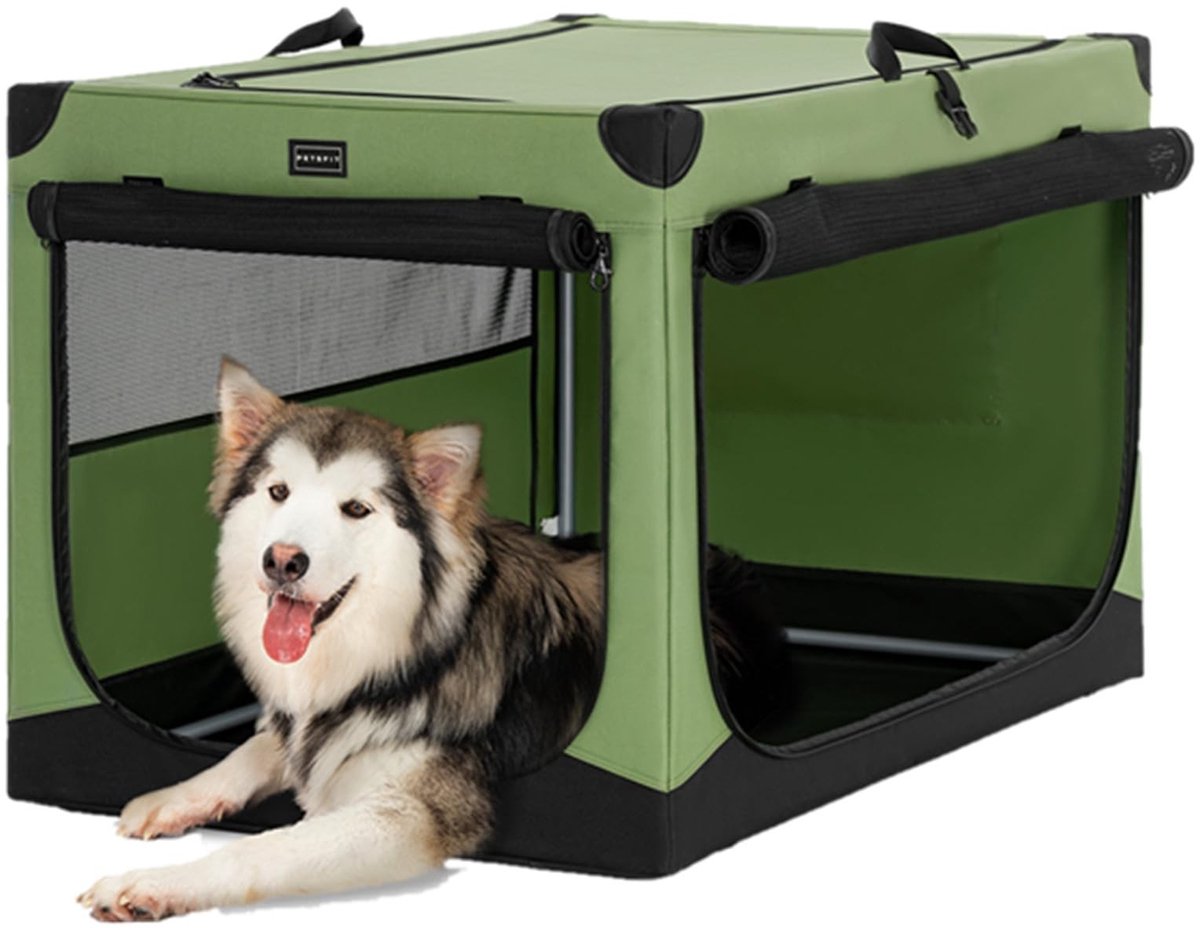 Solidchoice - Opvouwbare Honden Transportbox met Stalen Frame