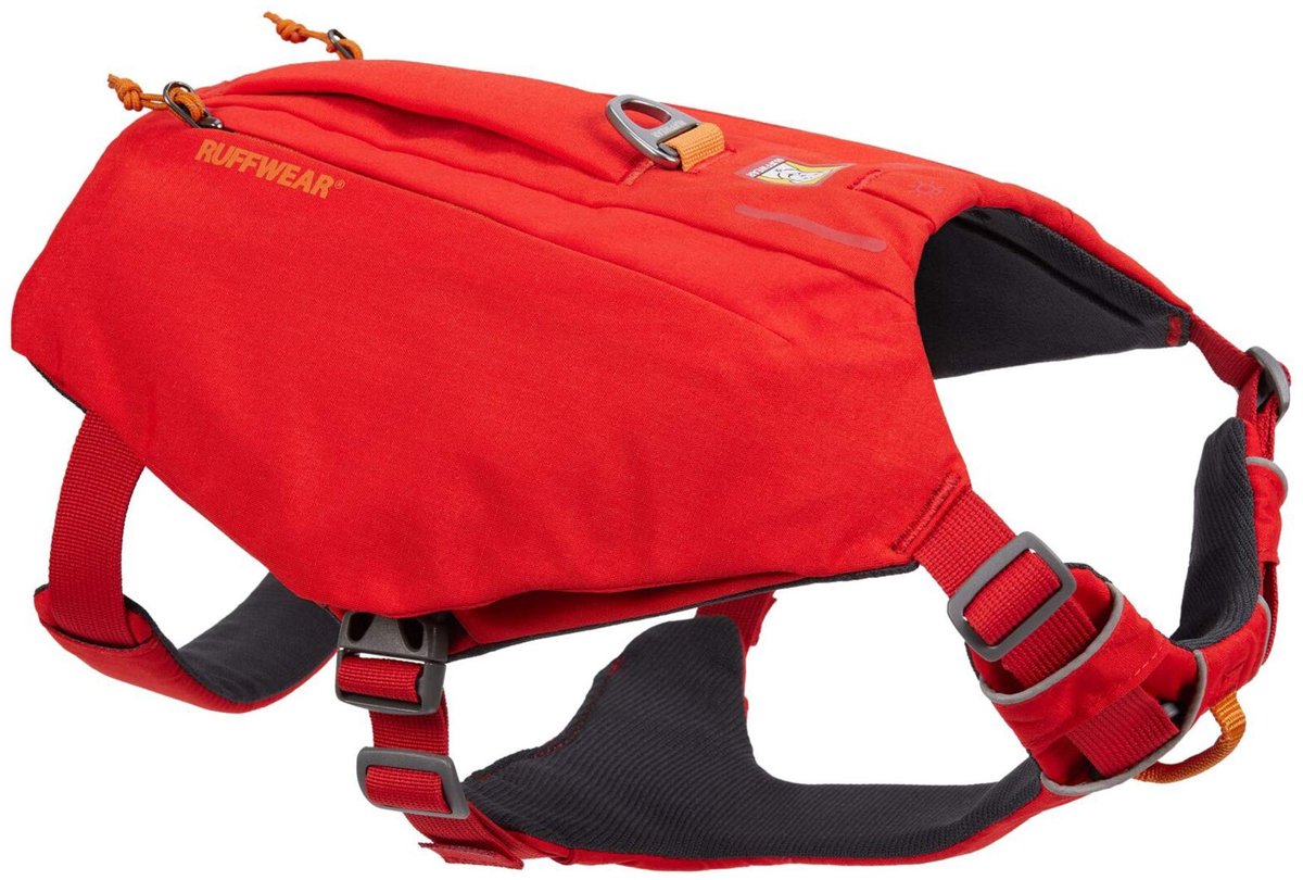 Solidchoice - Draagharnas voor Honden met Zakjes, Rood