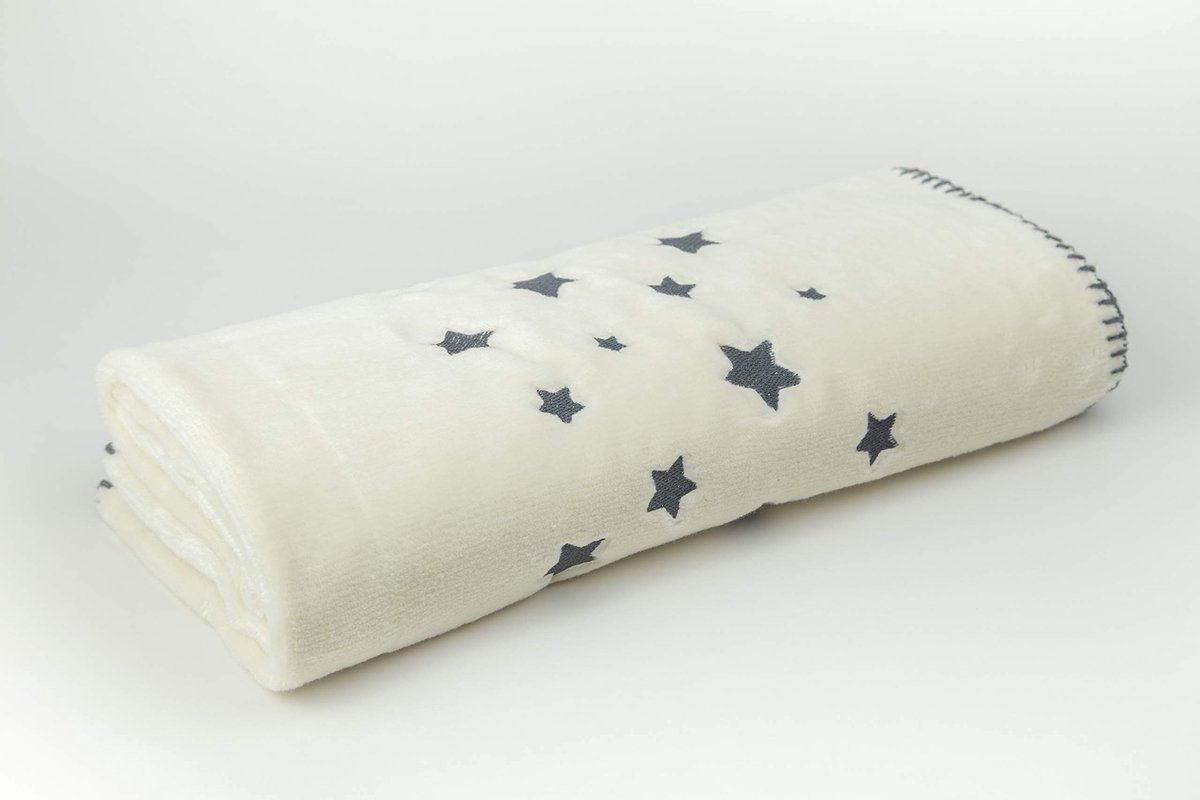 Solidchoice - Babydeken met Sterrenpatroon en Dieren Thema
