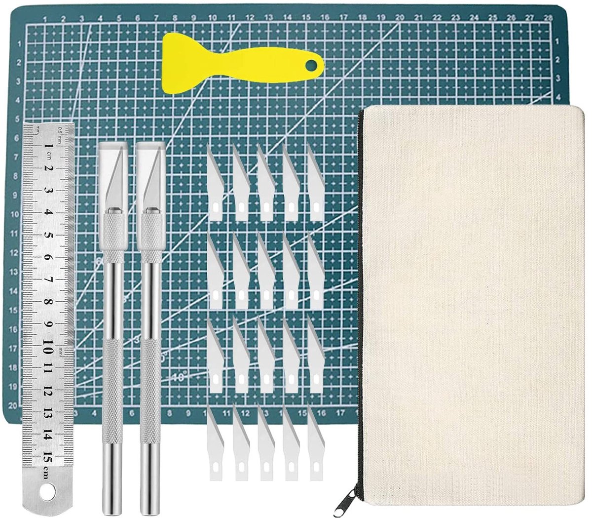 Solidchoice - 26 Stuks Plotter Accessoires en Weeding Tools