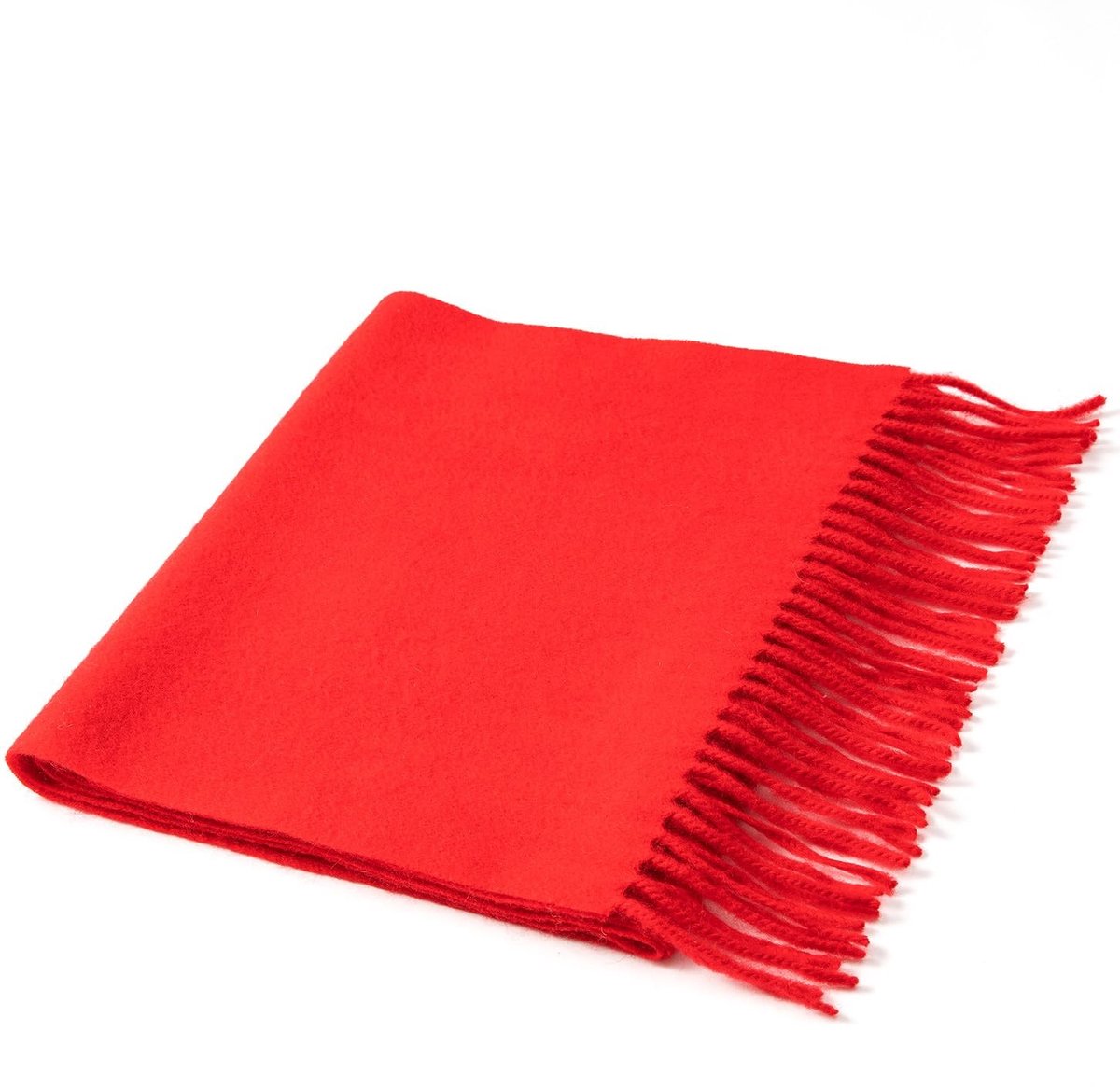 Solidchoice - 100% Cashmere Sjaal met Franje voor Dames en Heren