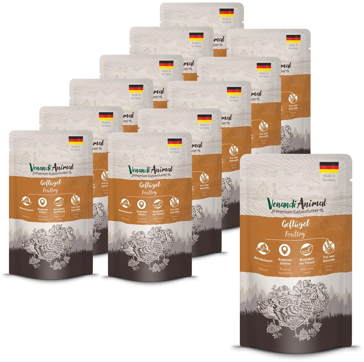Solidchoice - Premium Kattenvoer met Vlees en Graanvrij