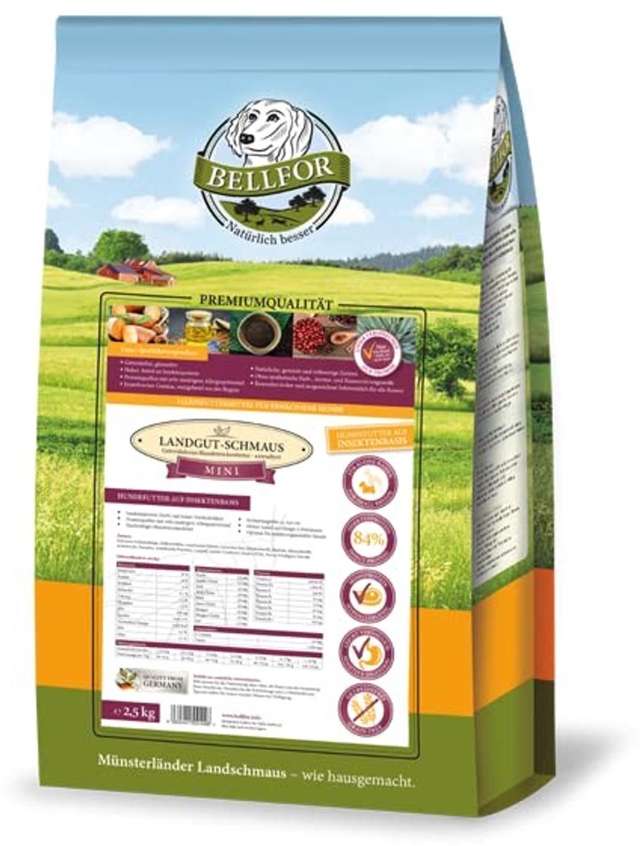 Solidchoice - Hypoallergeen Hondenvoer met Insecteneiwit 2.5 kg voor Kleine Rassen