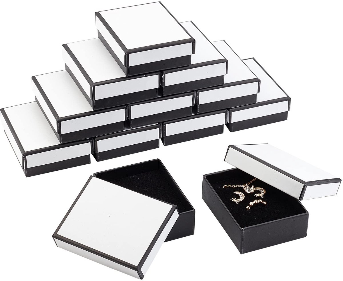 Solidchoice - Kartonnen Sieraden Dozen Set van 16
