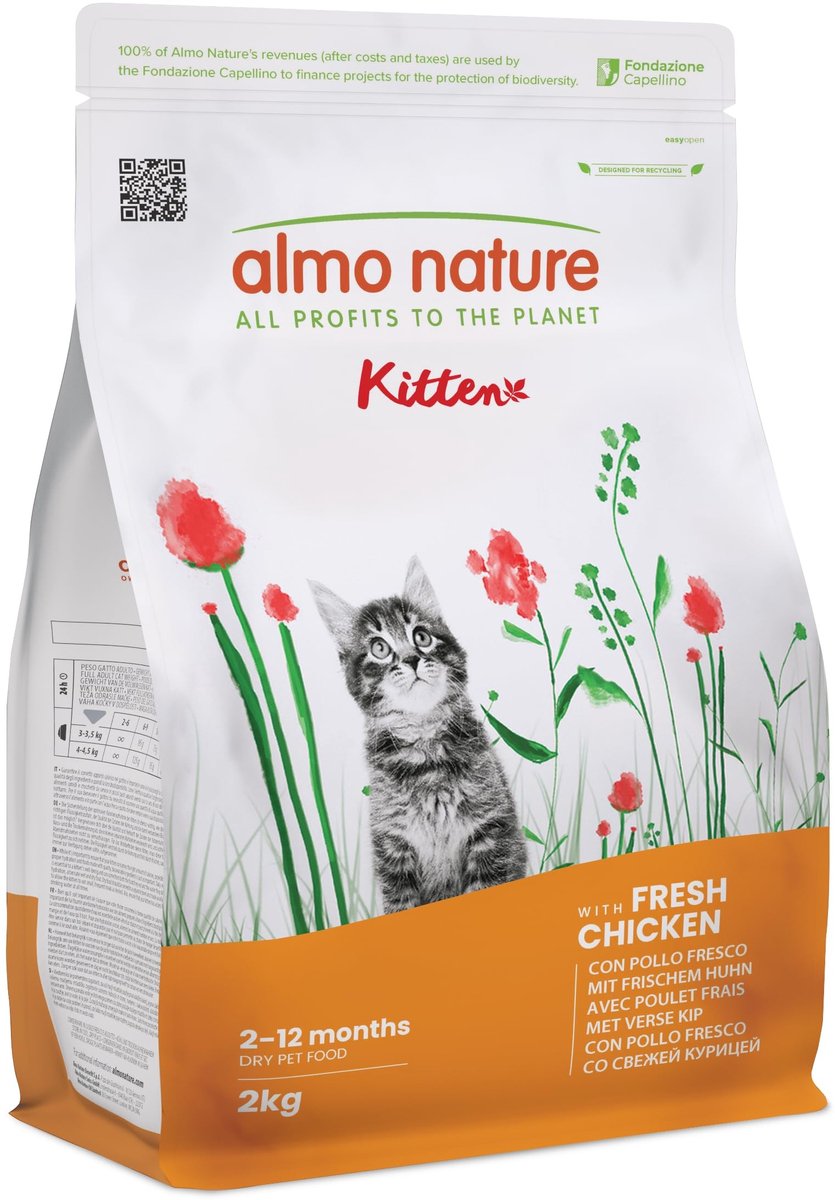 Solidchoice - Holistisch Droogvoer voor Kittens met Vers Kip, 2 kg
