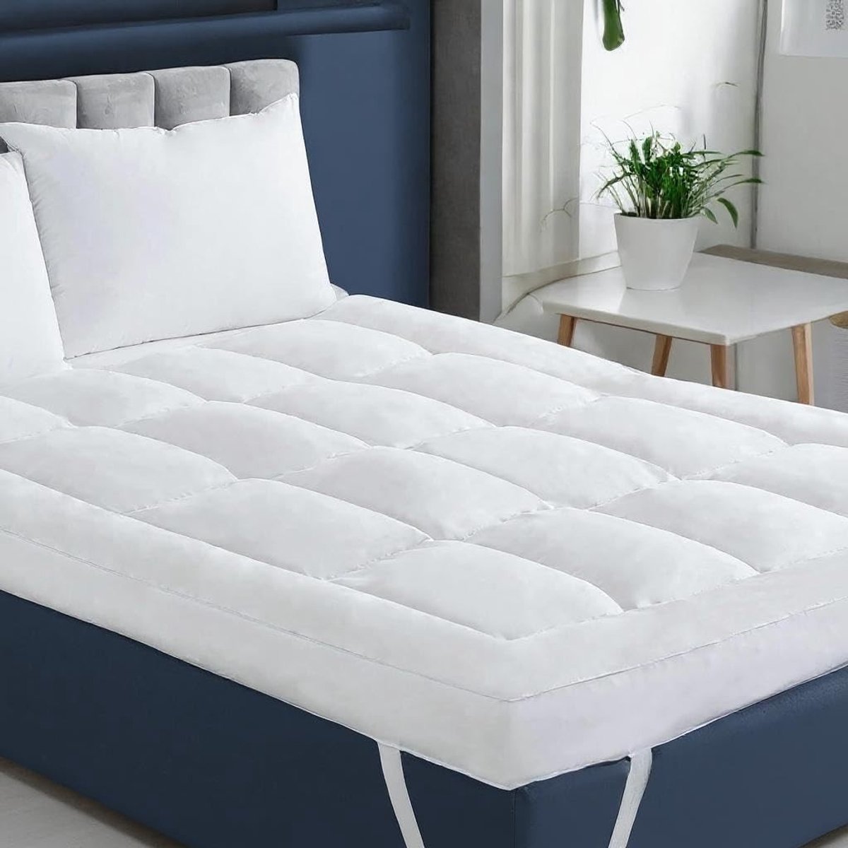 Solidchoice - Luxe Matras Topper King Size 152 x 200 cm voor Extra Comfort
