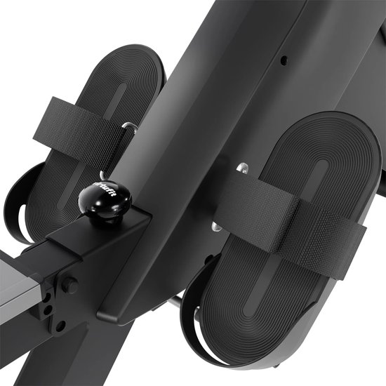 VirtuFit ROW300i Inklapbare Roeitrainer - 32 Weerstandsniveaus - Magnetische Weerstand - 150 kg - Inklapbaar - Bluetooth Hartslag - Kinomap - Roeimachine