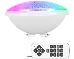 RGBW 36W meerkleurige LED PAR56 zwembadlamp, waterdicht, om mee te duiken, 12V DC/AC, geschikt voor afstandsbediening
