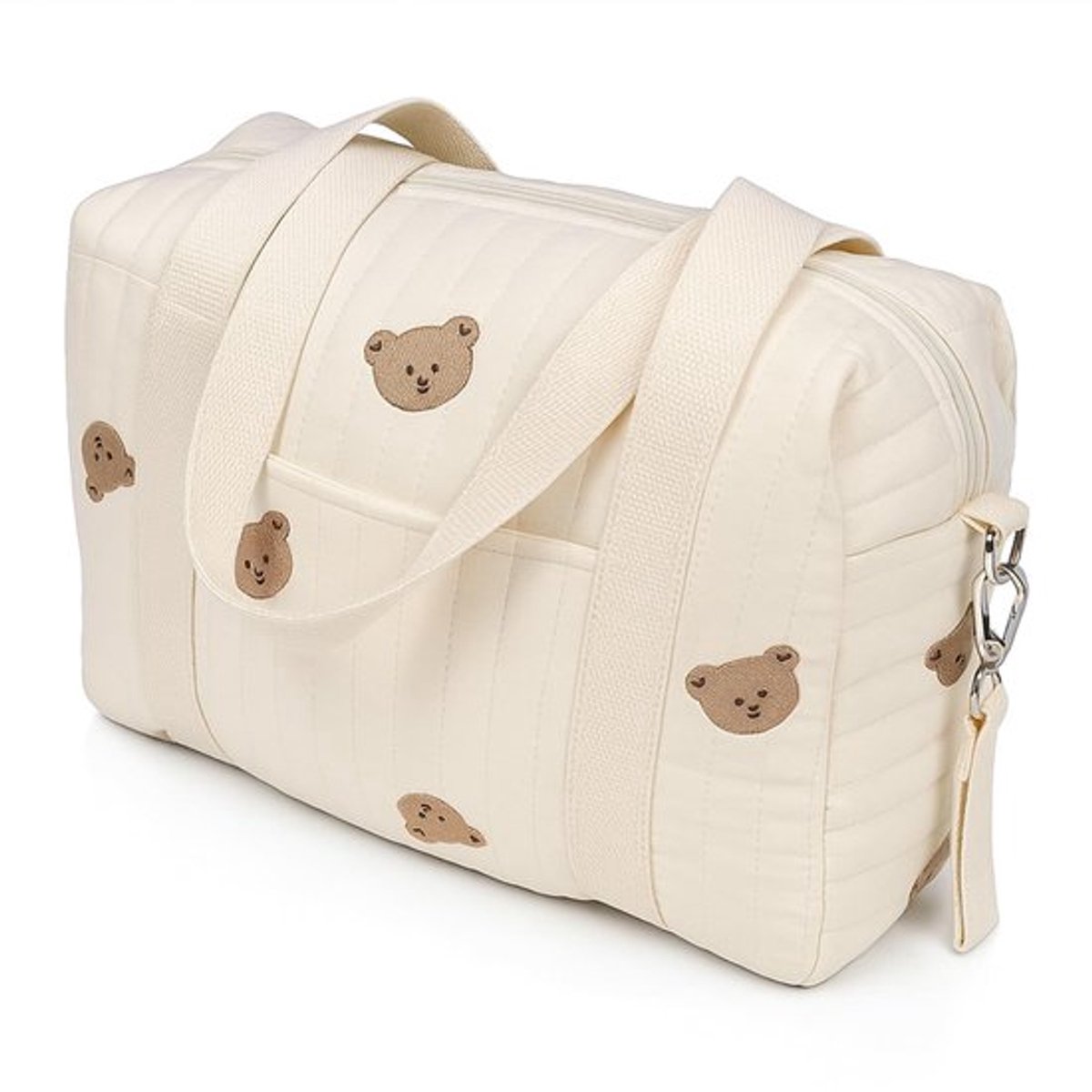 Opbergtas Duurzaam - Kinderwagen Organizer - Rits - Caddy - Handtas - Robuust en Herbruikbaar - Wandelwagen Organizer
