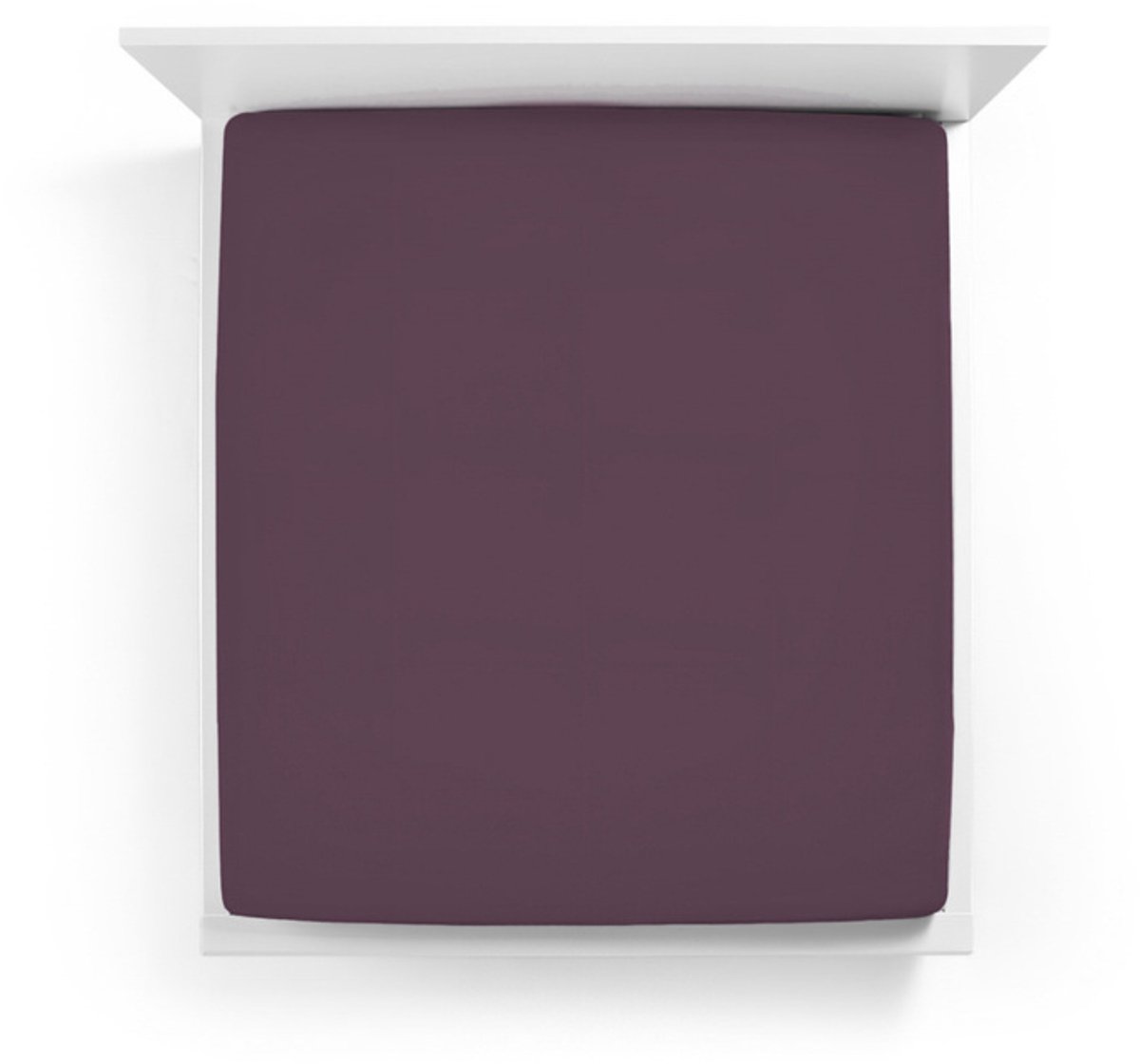 Bella Donna Alto Boxspringhoeslaken Lits-Jumeaux violett-0546 180x190-200x220