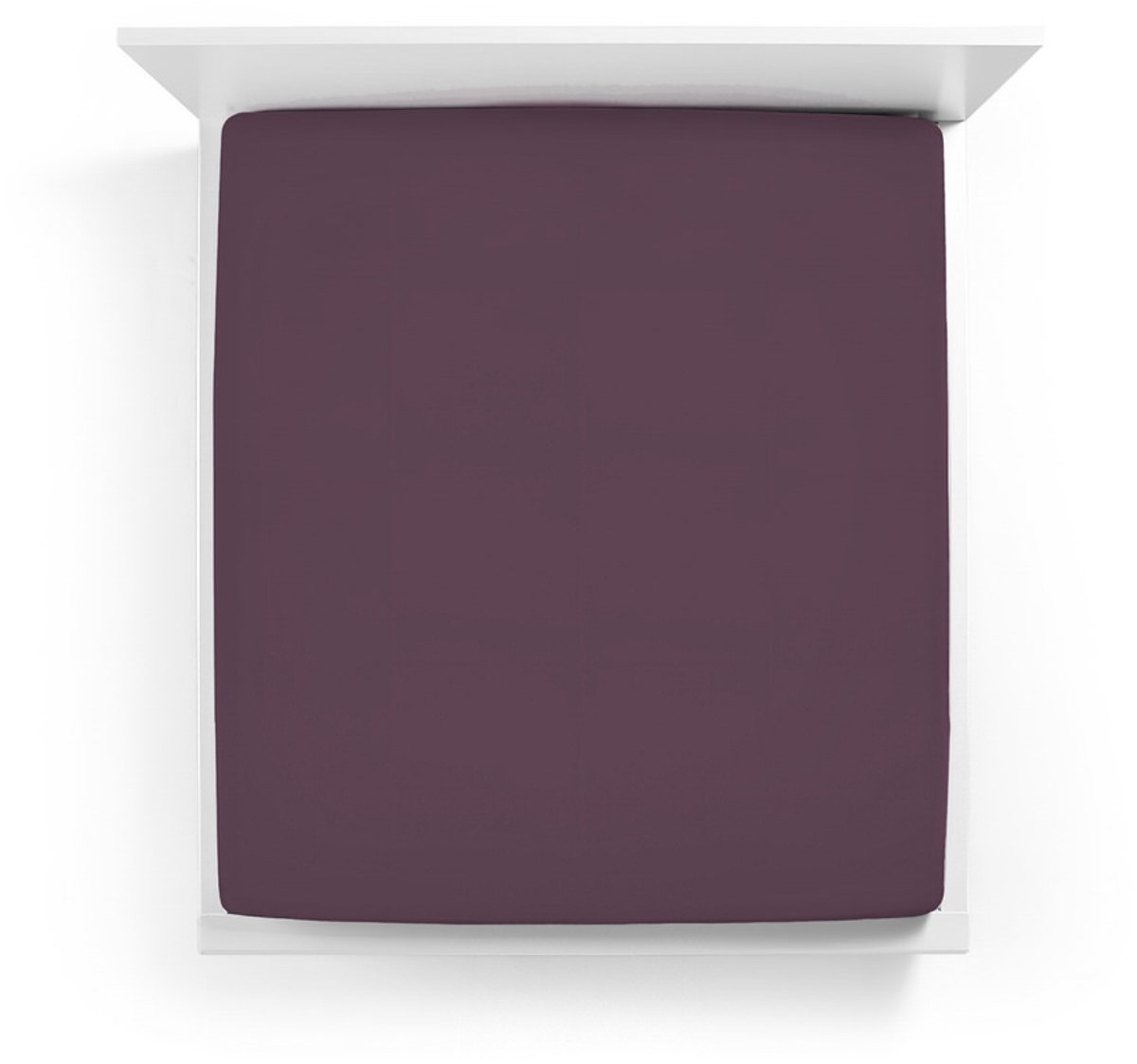 Bella Donna Jersey La Piccola Topperhoeslaken 180x190-200 cm violett-0546