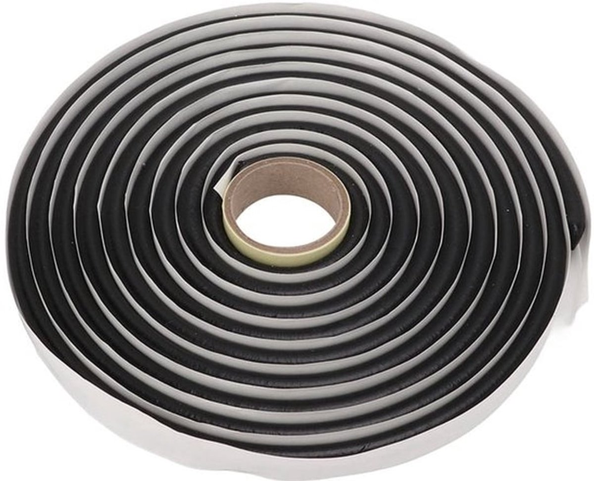 Koplampafdichtmiddel Waterdicht - Butylrubber Tape - 4,5 M/14,7ft - Eenvoudige Installatie - Diameter 9,5 mm - Geschikt voor Auto Deur en Raam - Afdichtband