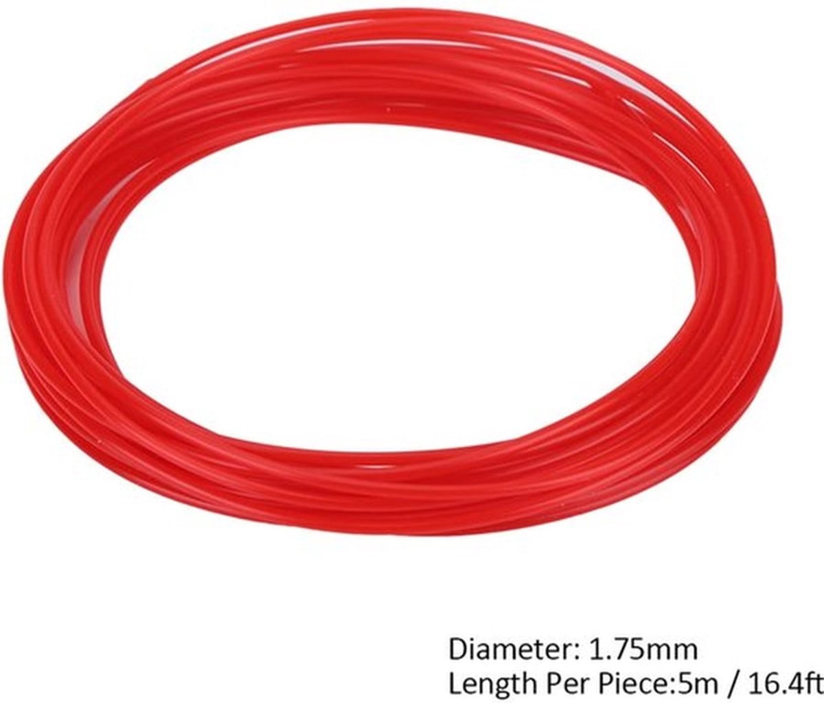 PCL Filament 20 Kleuren - 1,75 mm - Herbruikbaar - Compatibel met 3D-Pen - Optimale Druktemperatuur 80-100 °C - Lengte per Stuk 5 Meter