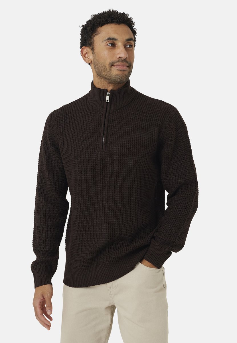 Brave Soul Outdoortrui Acryl Mannen Bruin