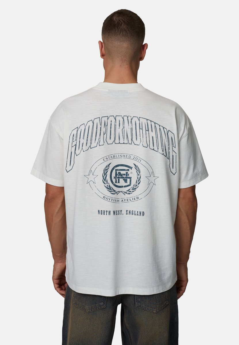 Good For Nothing - T-shirt - Katoen - Mannen - Maat M - wit