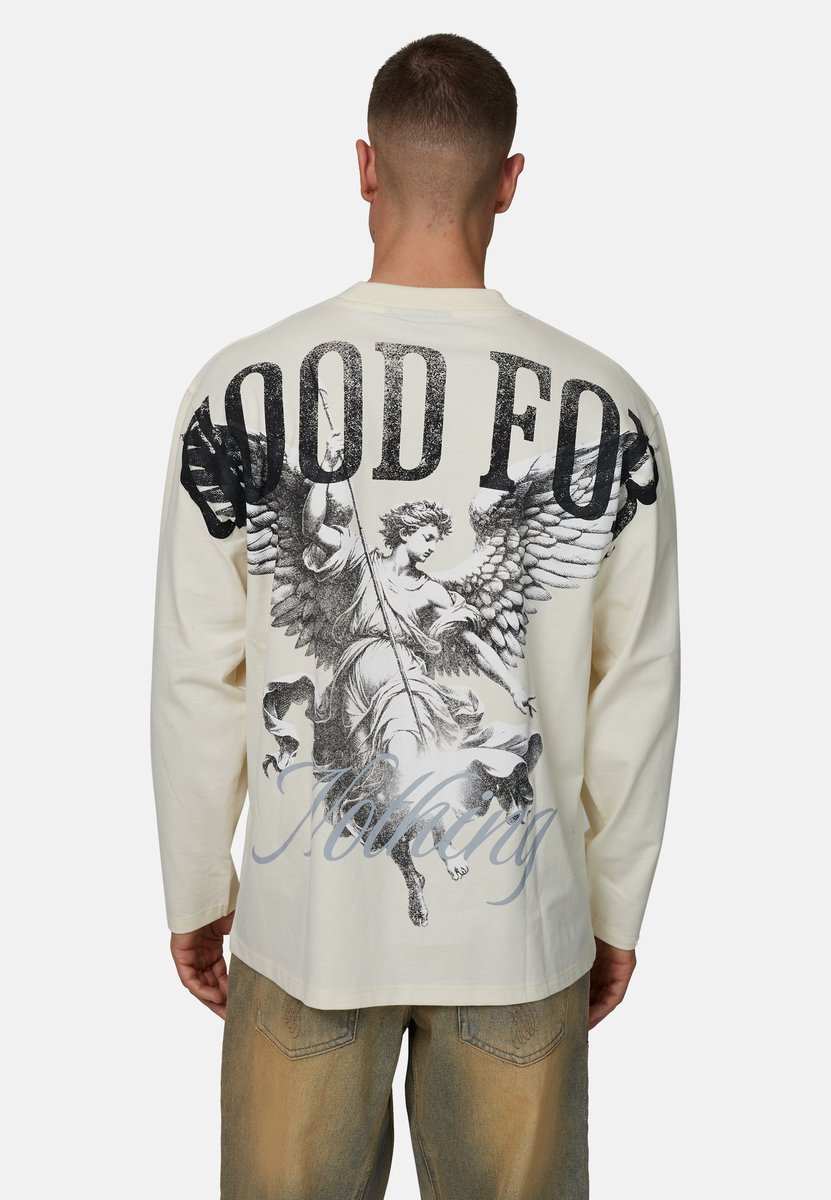 Good For Nothing - T-shirt - Katoen - Mannen - Maat M - gebroken wit