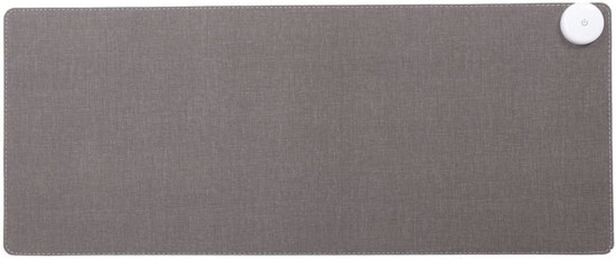 Verwarmde Muismat 3 Versnellingen - Verlengd Bureauonderlegger 31,5x13 Inch - Multifunctioneel - Voetenwarmer - Ultradun - Veilig Verwarmingssysteem - Gamingmuismat