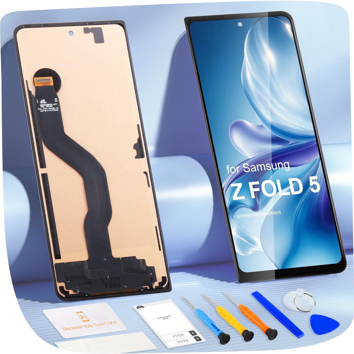 Solidchoice - LCD-scherm Vervanging voor Samsung Galaxy Z Fold5