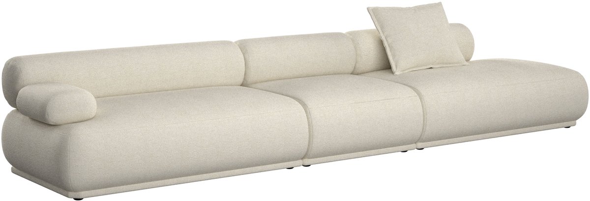 Zuiver Rembrandt 4,5 Zitsbank Links Beige