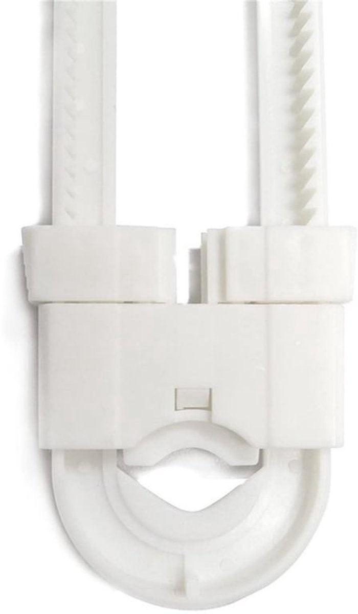 Schuifslot U-vorm - Kastsloten - Kinderveiligheid - Babyproof - Handgrepen - 8 Pack - Kastslot