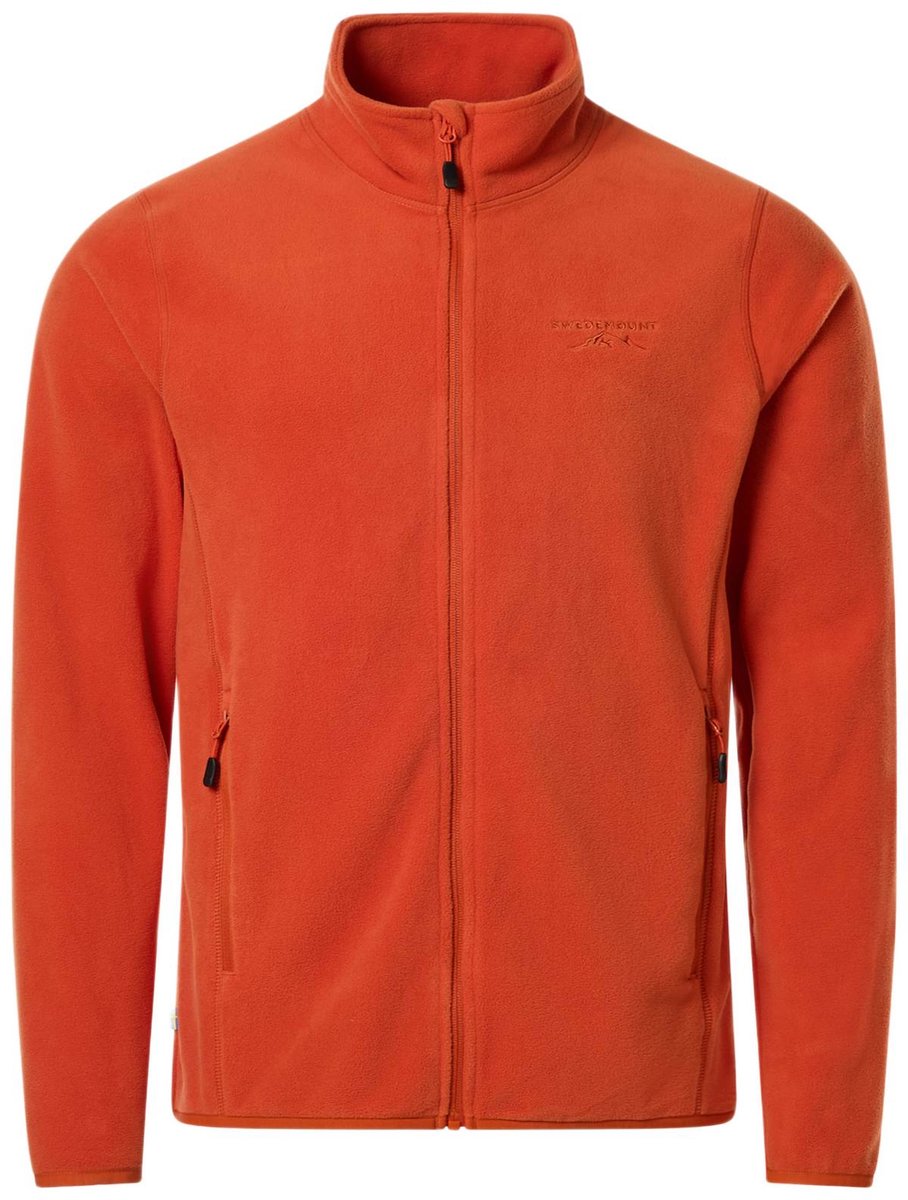 Swedemount Tromsö Fleece FL LS FZ – Heren wandeljas – Maat M