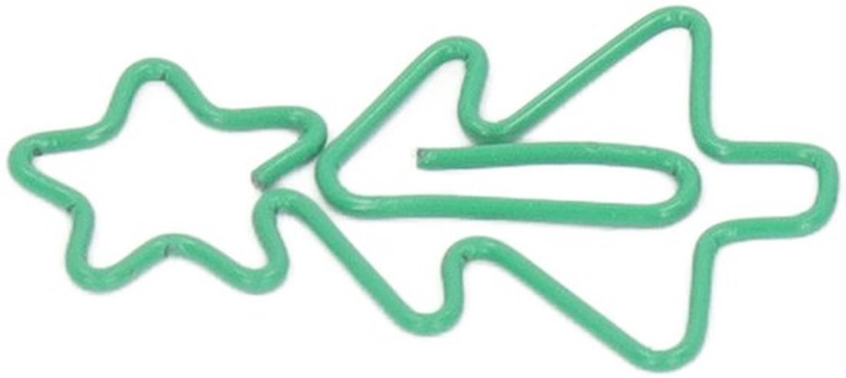 Paperclips 100 Stuks - Gevormde Paperclips - Metalen Klemmen - Lichtgewicht en Draagbaar - Geschikt voor Thuis en Kantoor - Duurzaam Gebruik