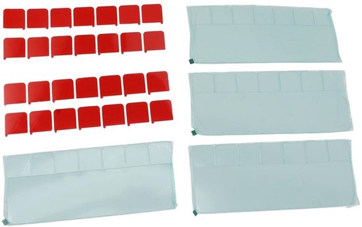 Plasbeschermer - Zindelijkheidstraining - Toilet Spatbeschermer - 4 Sets - Ergonomisch Ontwerp - Eenvoudig te Reinigen - Toiletspatbeschermer