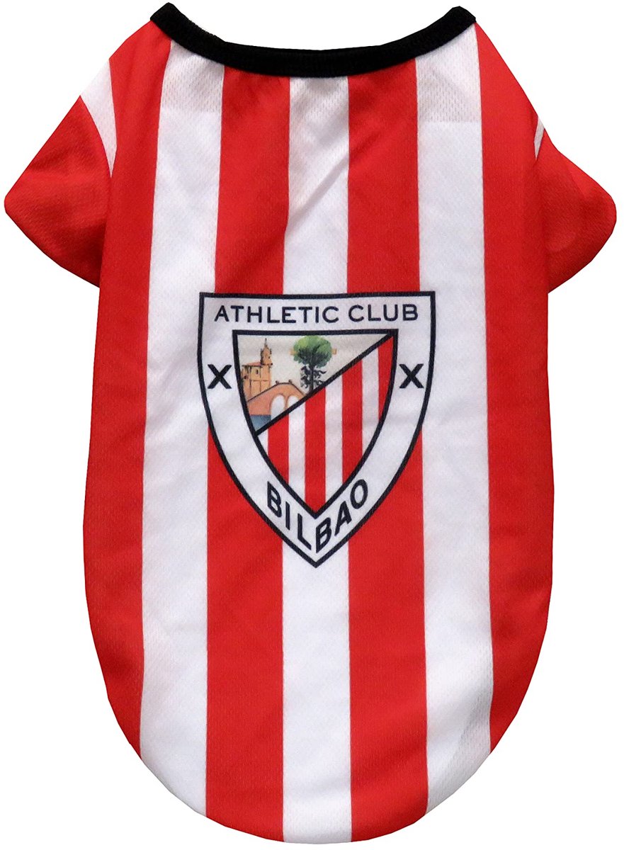 Hondenshirt Athletic Club, XL, Gestreept, Rood/Wit