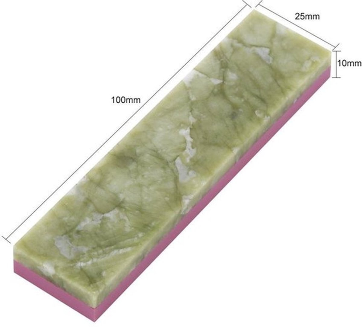 Slijpsteen - Dubbele Kanten - 10.000 Grit - Groen - Whetstone 10.000 Grit Whetstone Slijpsteen 3000#10000# Grit Dubbele Kanten Combinatie Groen (Licht groen)