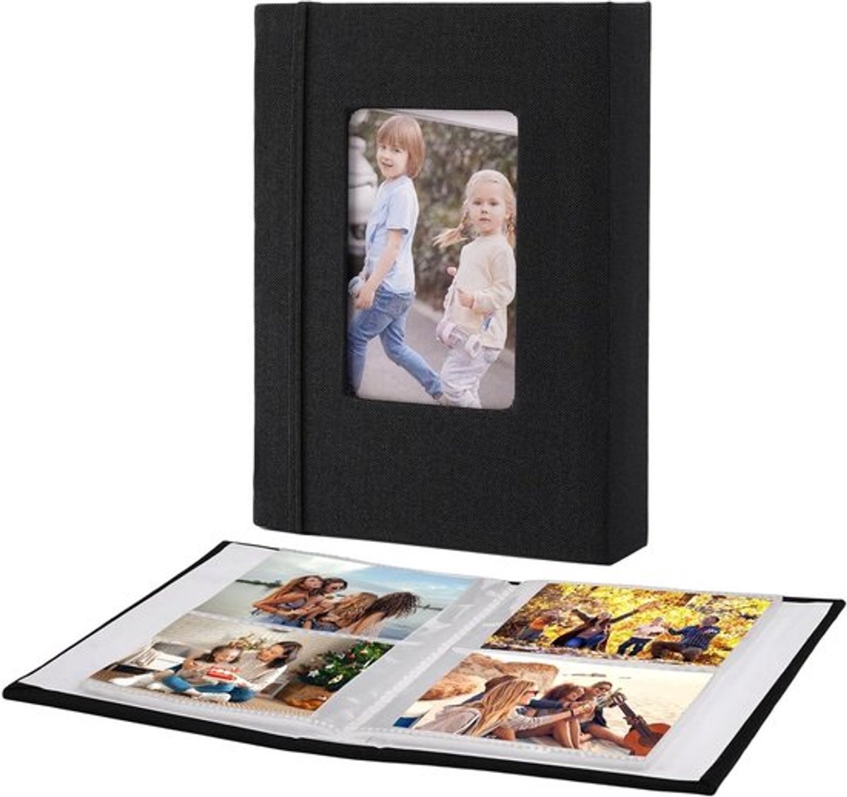 Mini Fotoalbum 6 x 7 cm met Voorraam, Geschikt voor 104 Foto's, Ideaal voor camera's, Aanpasbare Thema's voor Bruiloften en Baby's