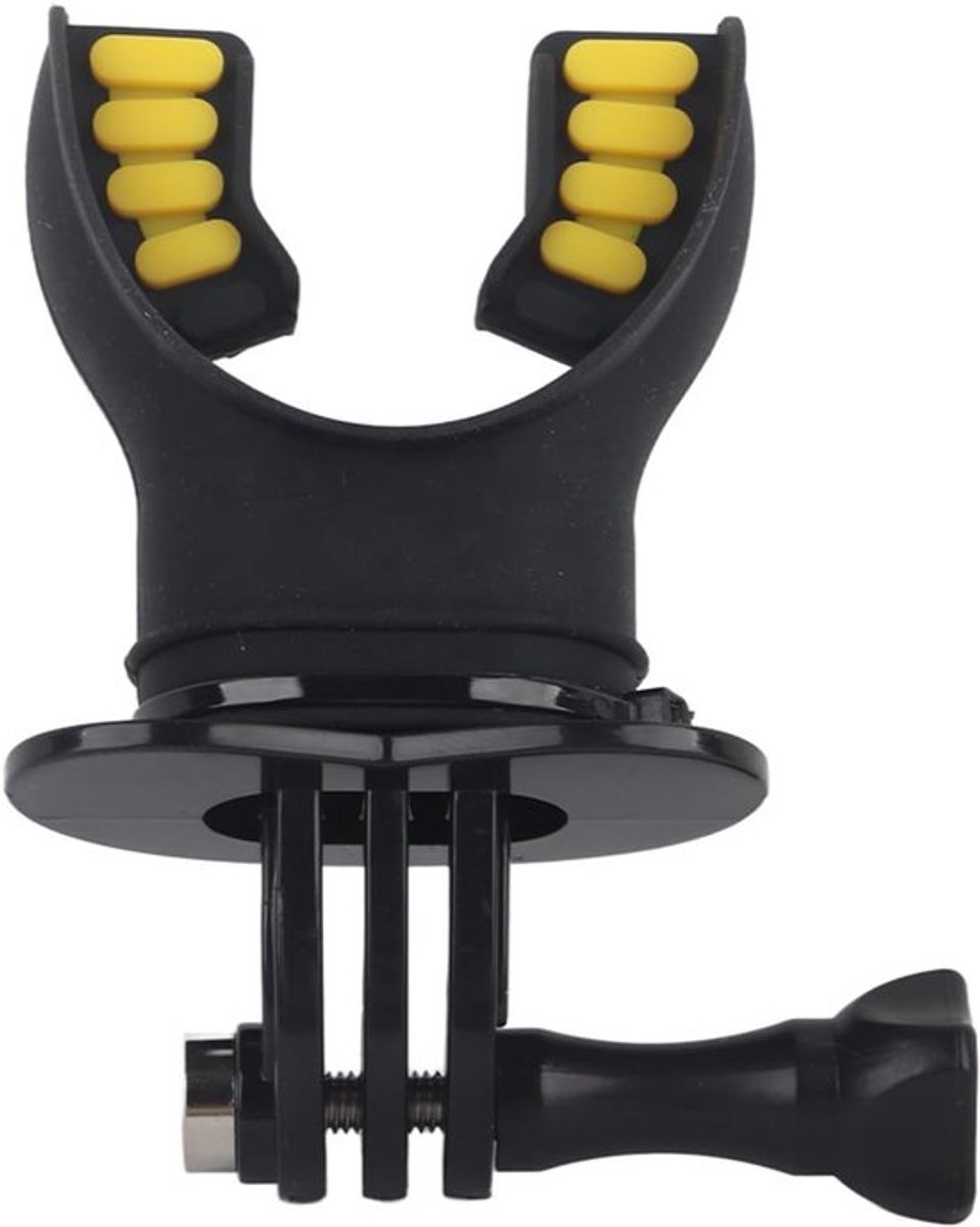 Mondstukhouder Adapter voor Actiecamera's - Ideaal voor Surfen, Duiken en IJs Schaatsen met Drijvende Lanyard en Nekband, Geschikt voor Diverse Modellen