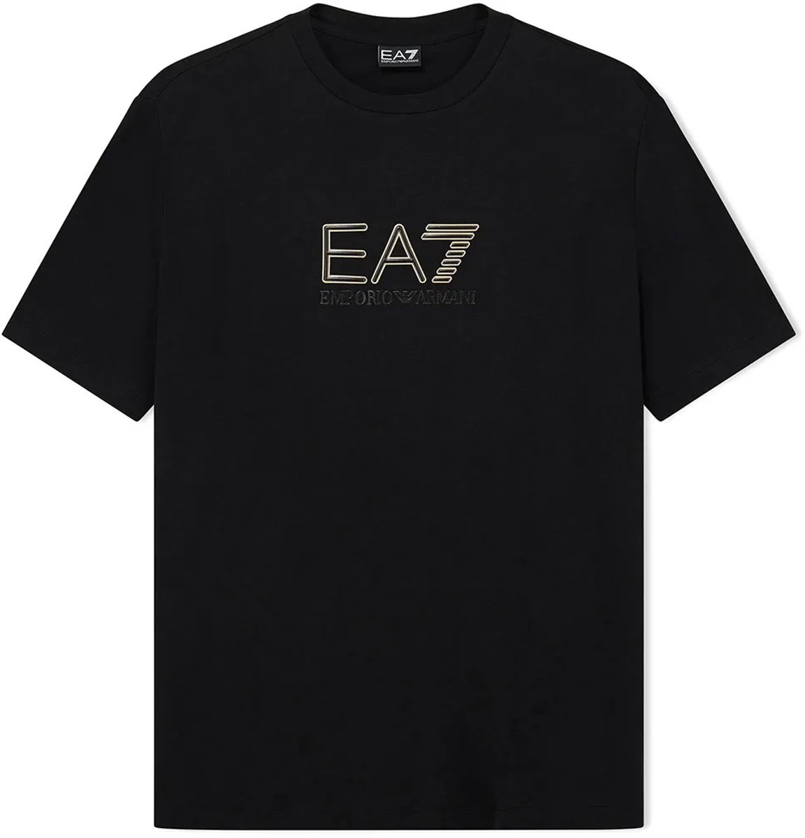 Ea7 Emporio Armani 7m002239_af13739 T-shirt Met Korte Mouwen Zwart M Man
