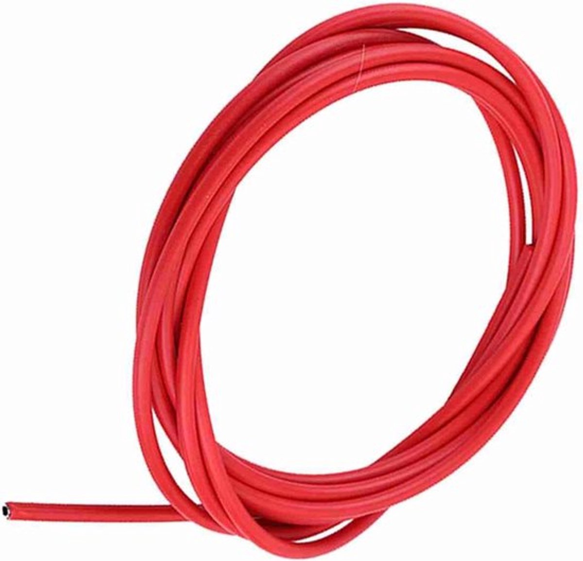 Duurzame 4mm Fietskabel met Stalen Draden en Rubber Slang voor Mountainbikes - Geschikt voor Fietsonderdelen en Accessoires